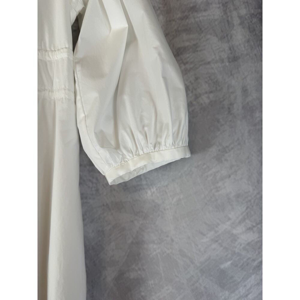 Frame The Clinched Cotton Poplin White Maxi Dress Sz S/P NWT $498 - Picture 9 of 11